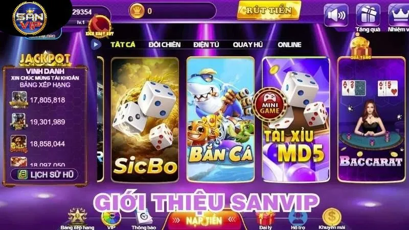 Sanvip - Nổ Hũ Bắn Cá cho Android/Ios - Tải App Sanvip 2025 22 cac-sanh-game-doi-thuong-hap-dan-tai-sanvip
